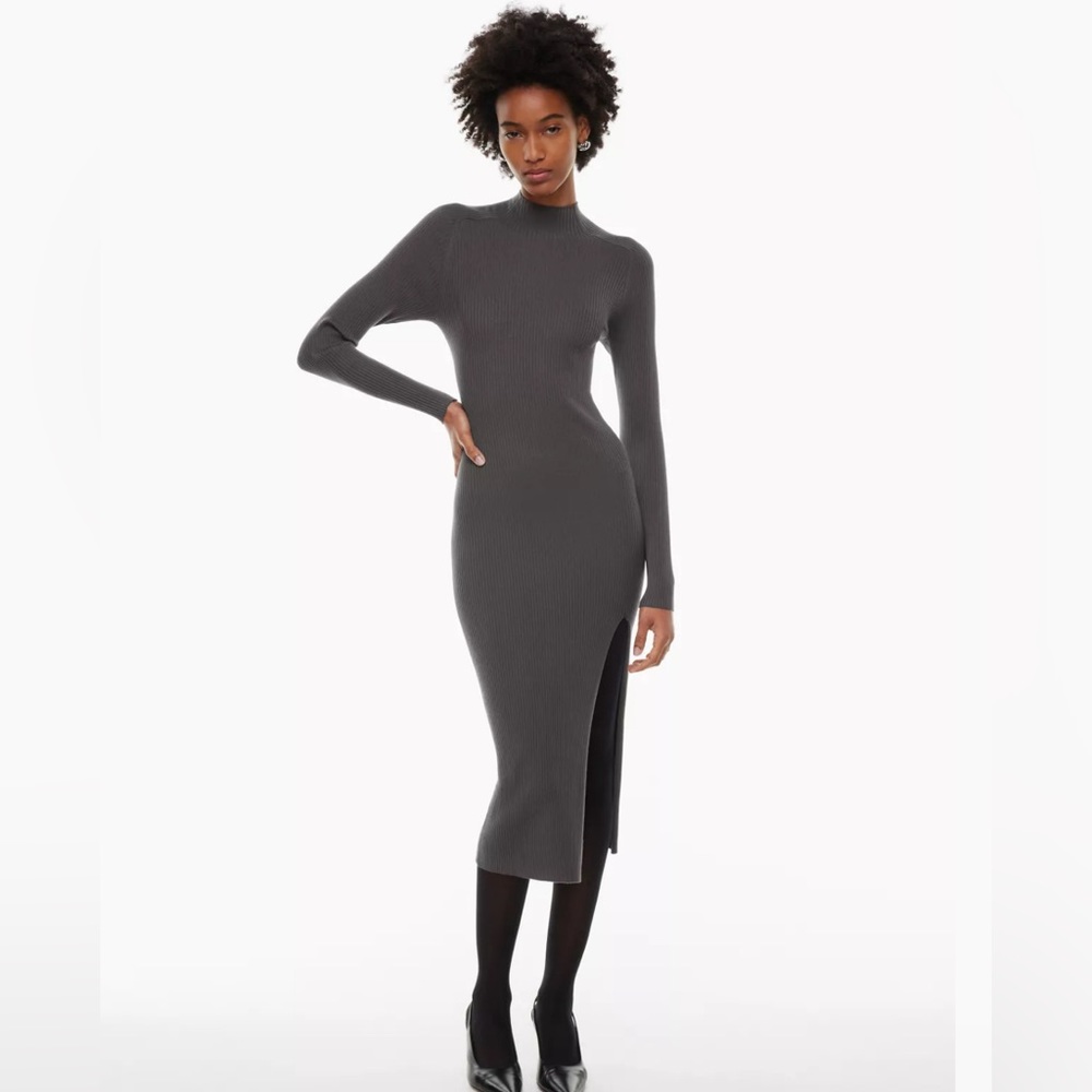 Wilfred Alchemy Dress in Peppercorn Grey